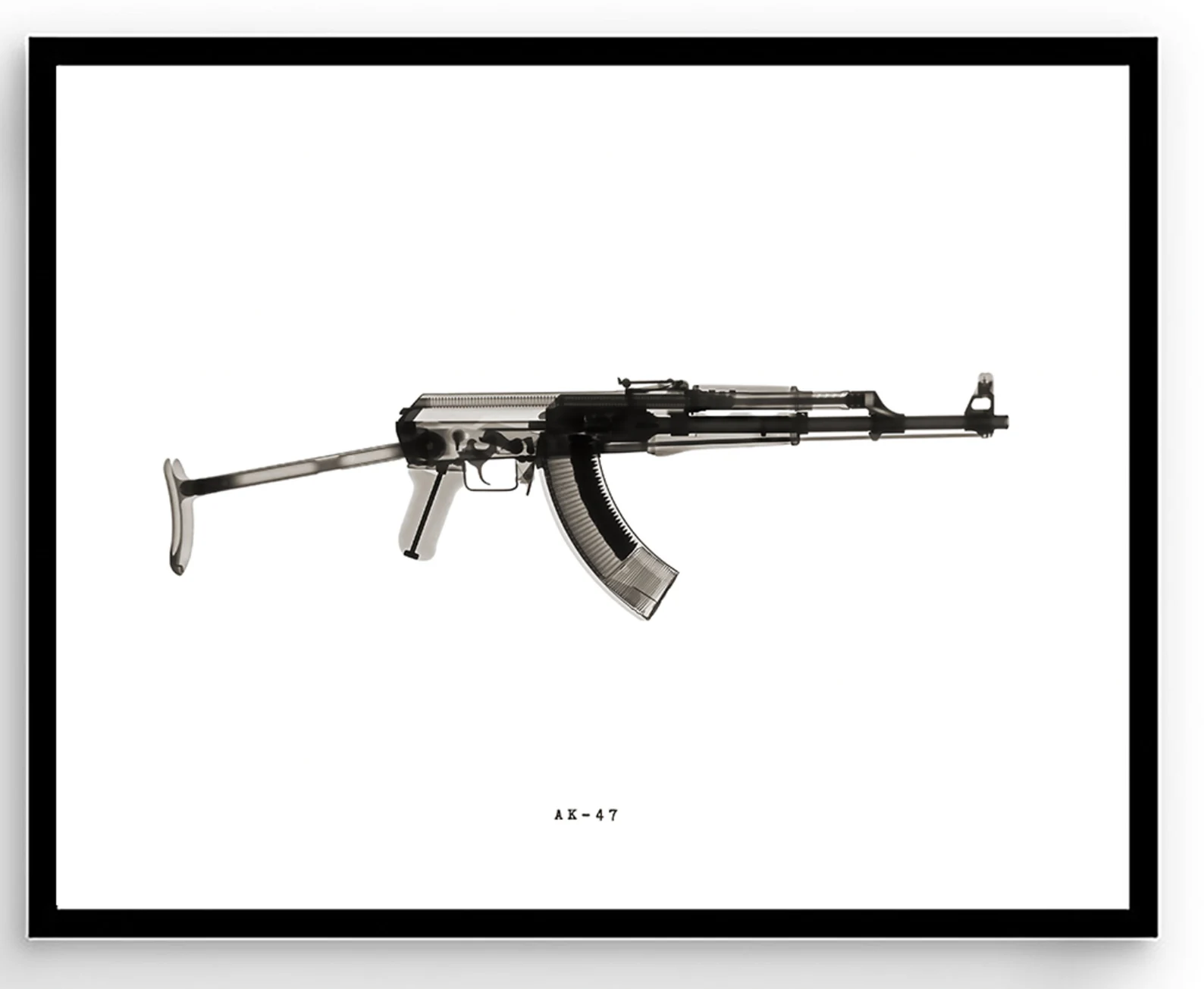 AK-47 X-ray print